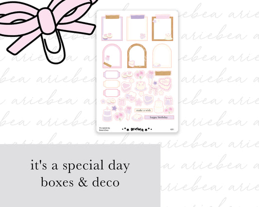 It's a Special Day Collection Boxes & Deco