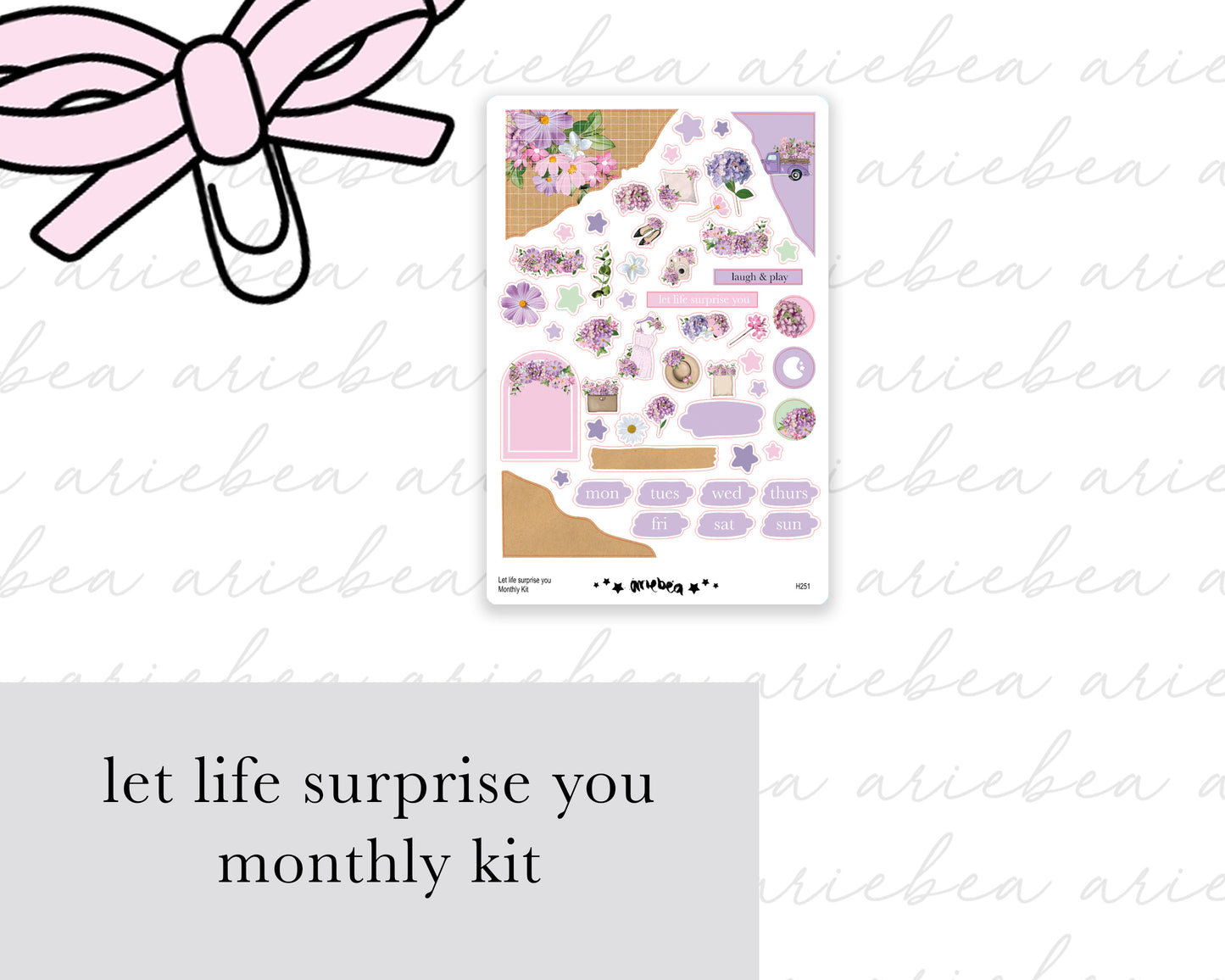 Let Life Surprise You Full Mini Kit (4 pages)
