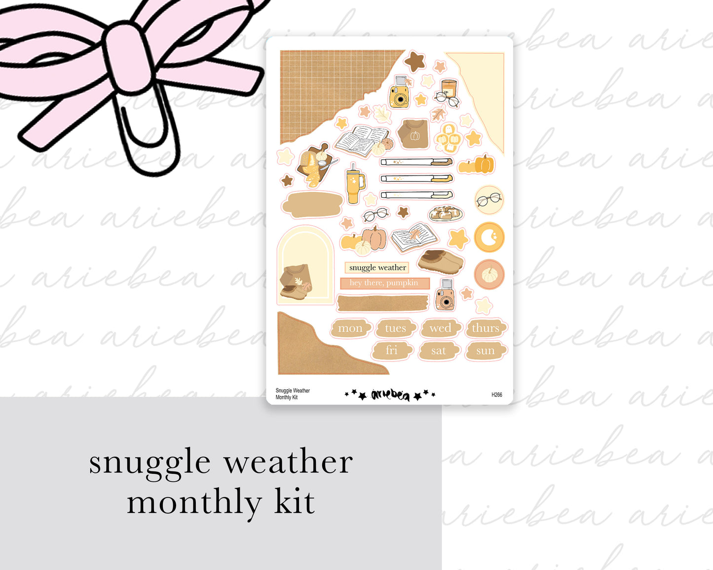 Snuggle Weather Collection Full Kit