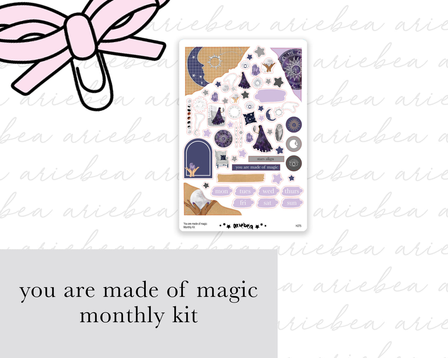You are made of magic Full Mini Kit (4 pages)