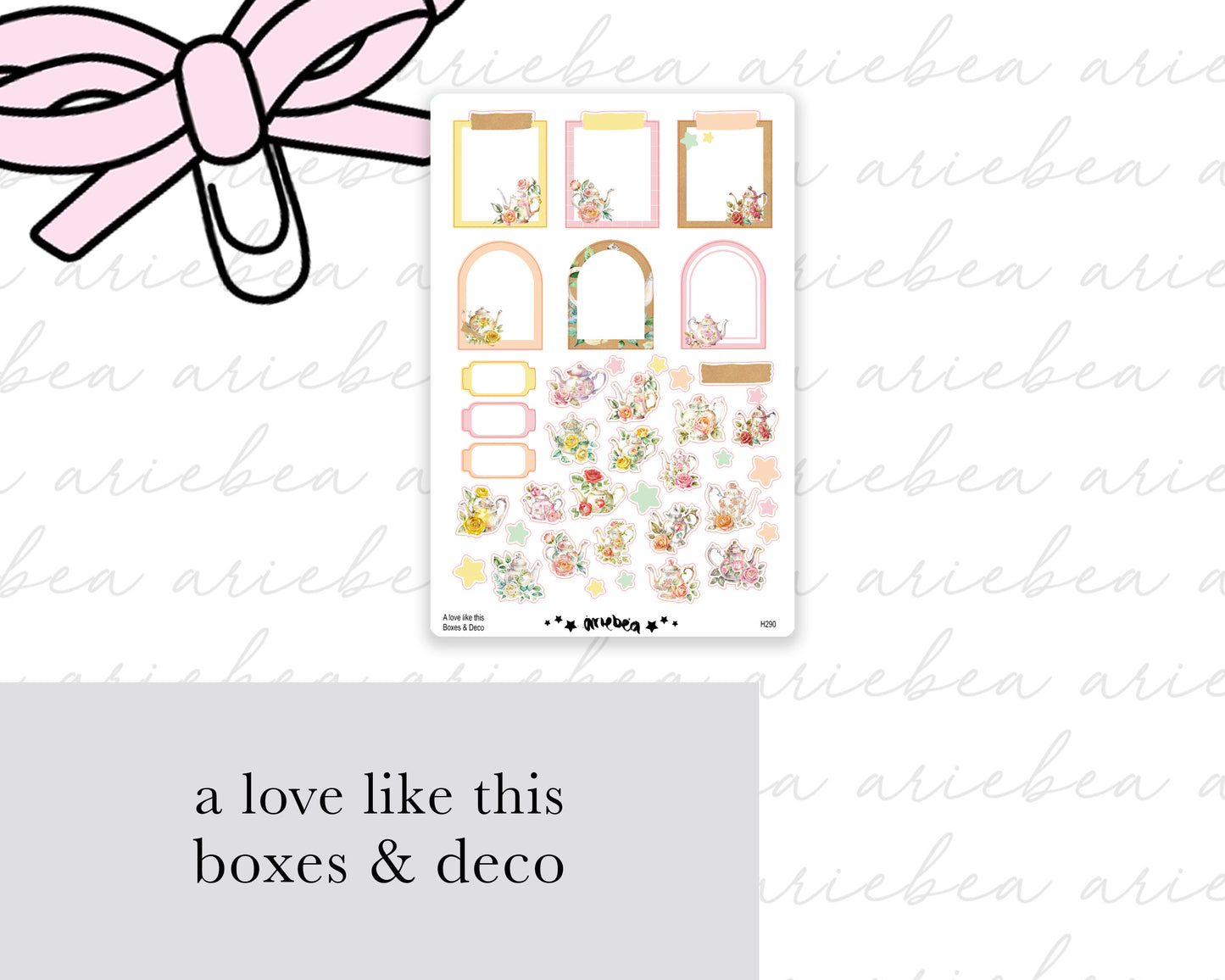 A Love Like This Full Mini Kit (4 pages)