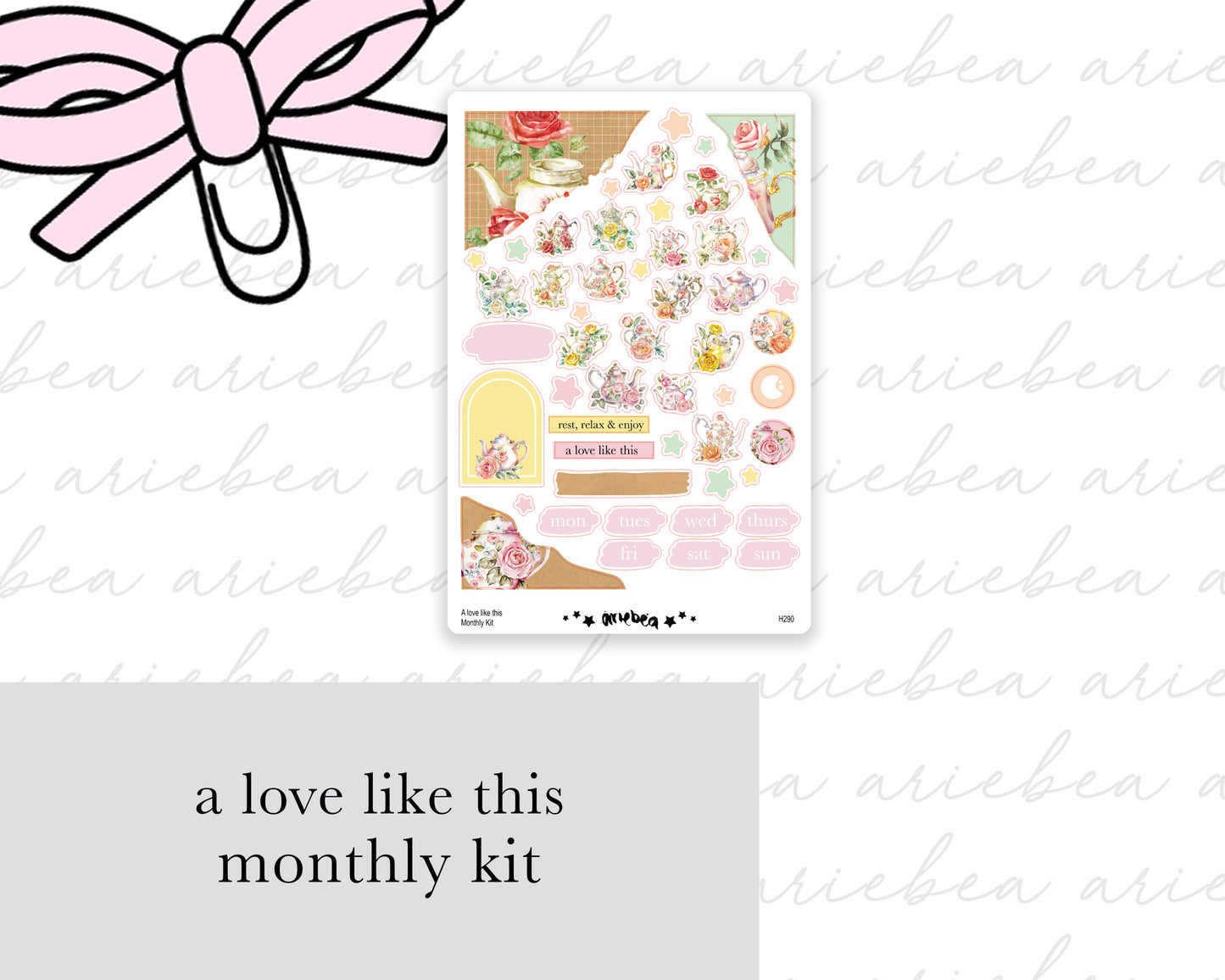 A Love Like This Full Mini Kit (4 pages)