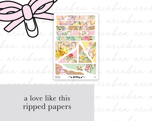 A Love Like This Ripped Papers
