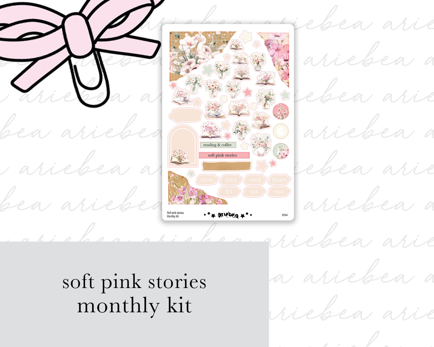 Soft Pink Stories Full Mini Kit (4 pages)