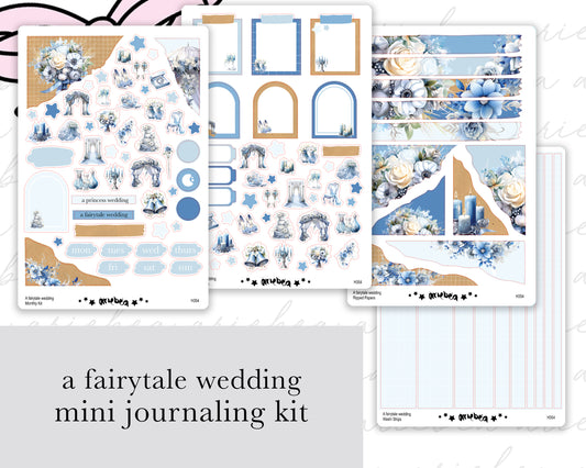 A Fairytale Wedding Full Mini Kit (4 pages)