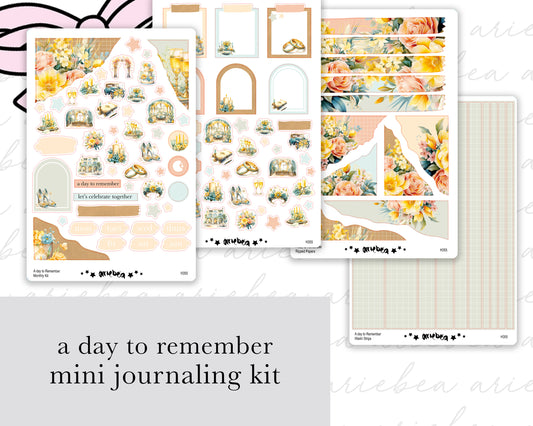 A Day To Remember Full Mini Kit (4 pages)