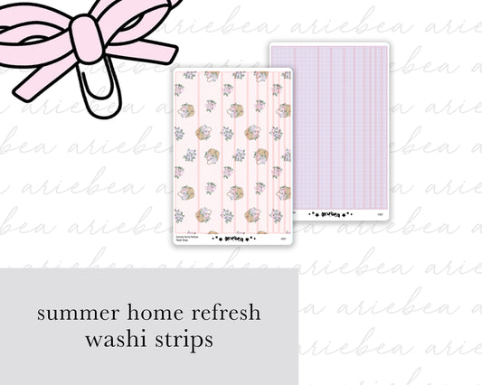 Summer Home Refresh Collection Washi Strips