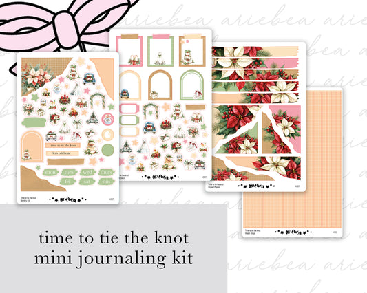 Time to Tie The Knot Full Mini Kit (4 pages)