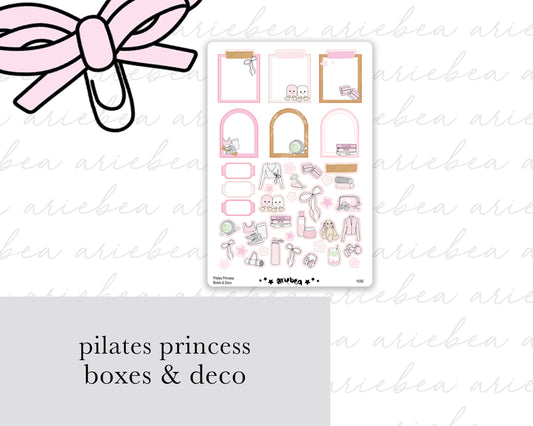 Pilates Princess Collection Boxes & Deco
