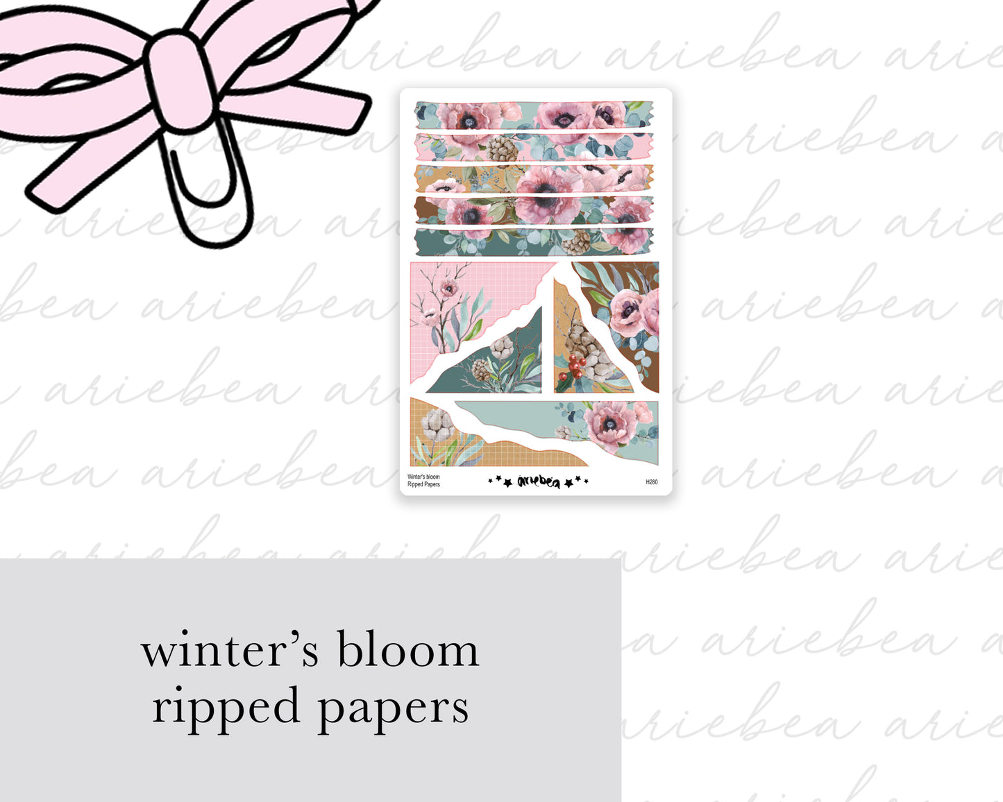 Winters Bloom Full Mini Kit (4 pages)