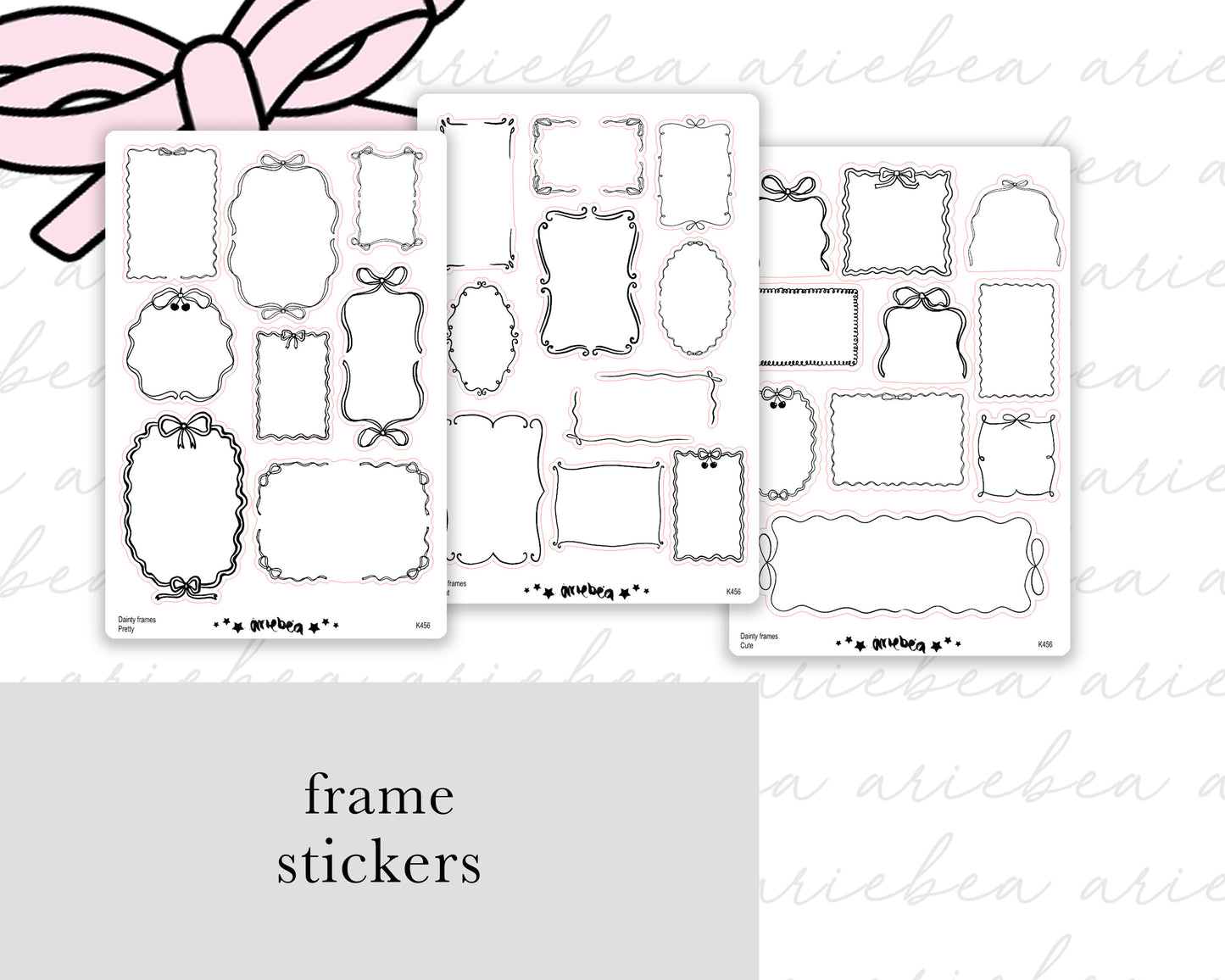 Frame Planner Stickers