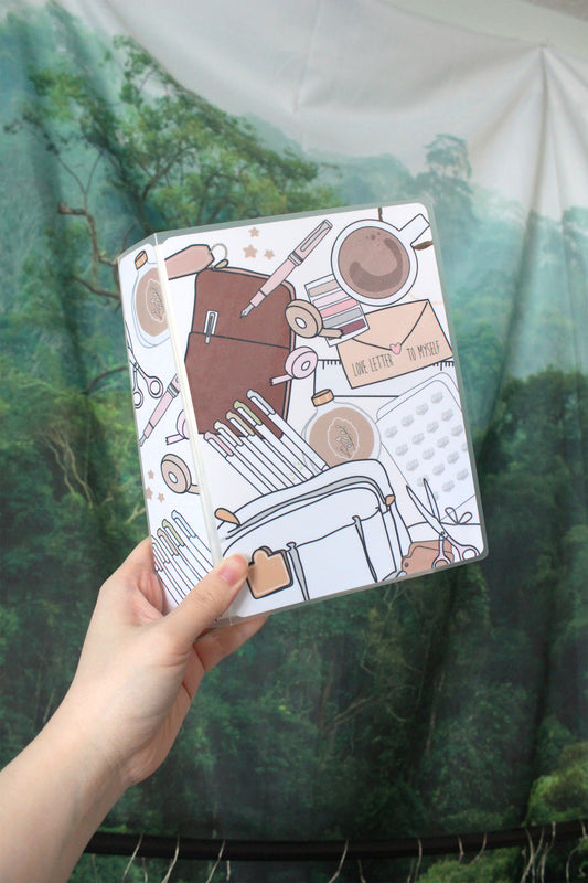 5 by 7 Sticker Album 'What's In My Planner Pouch'