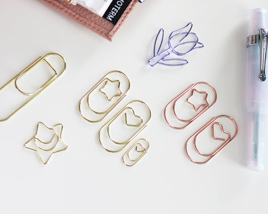 Paper Clips for Planners - various designs