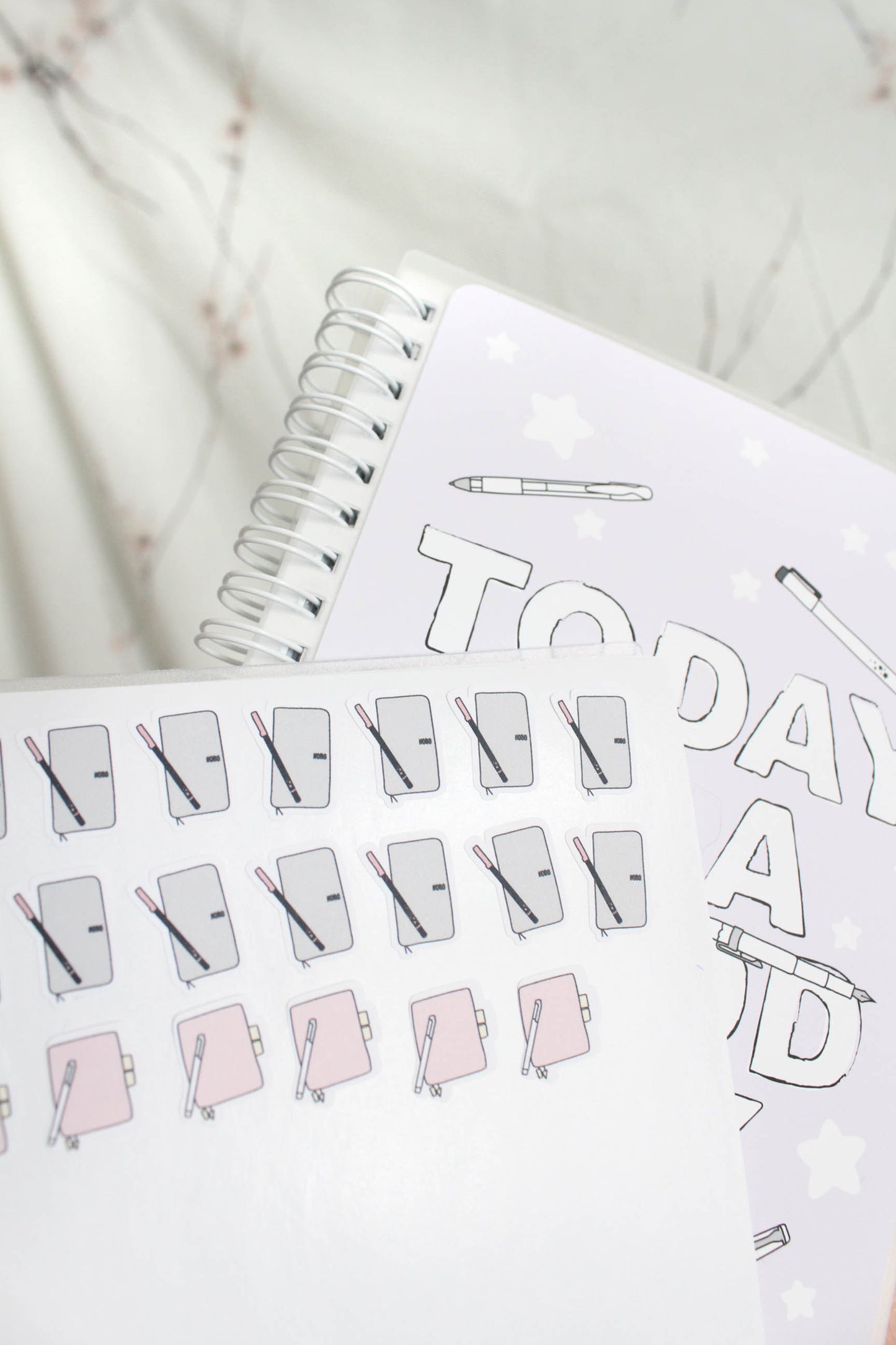 5 by 7 Reusable Sticker Book 'Beautiful Minds'