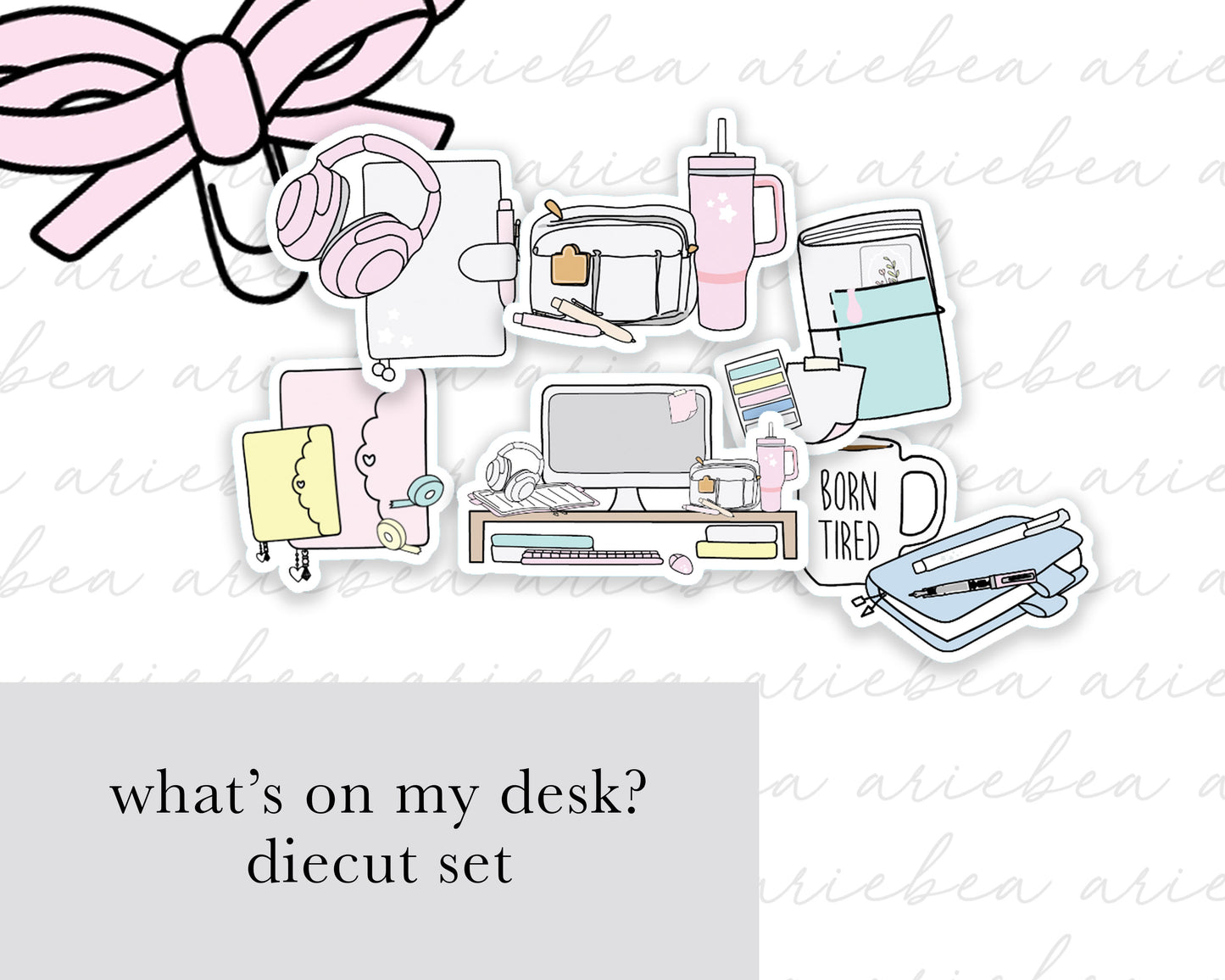What's On My Desk Collection Full Kit