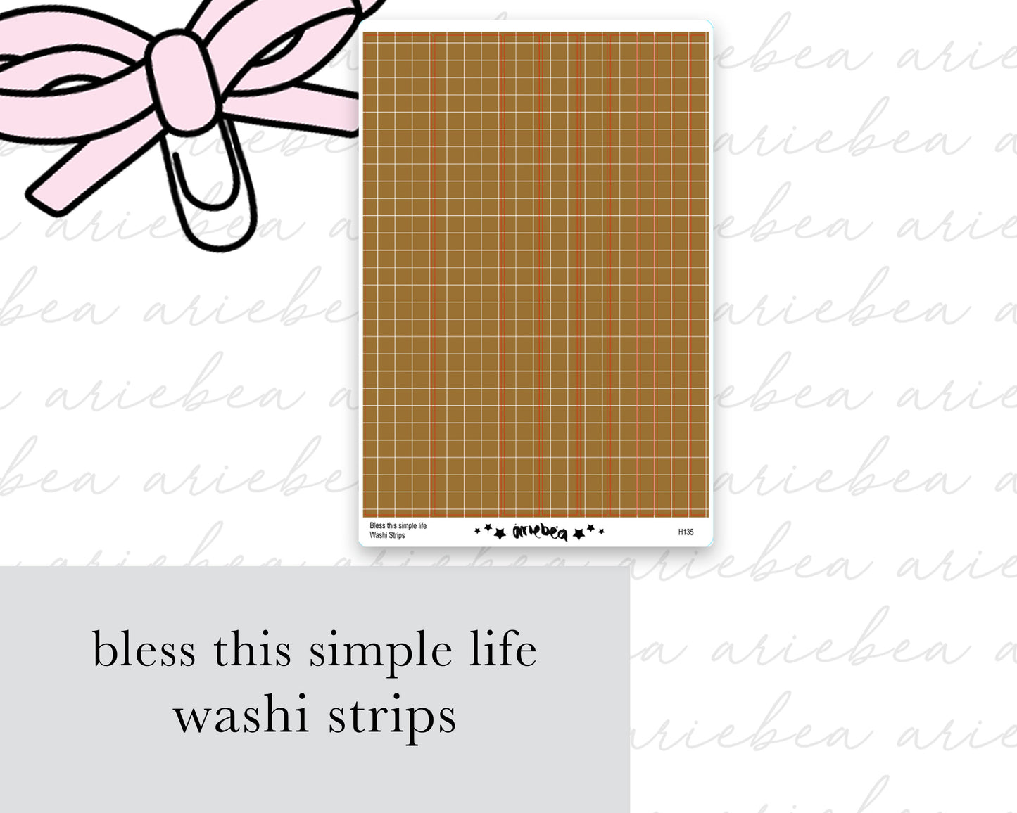 Bless This Simple Life Full Kit (4 pages)