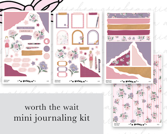 Worth The Wait Full Kit (4 pages)
