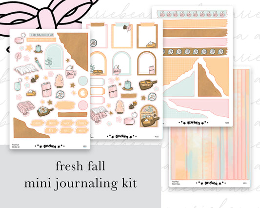 Fresh Fall Full Mini Kit (4 pages)