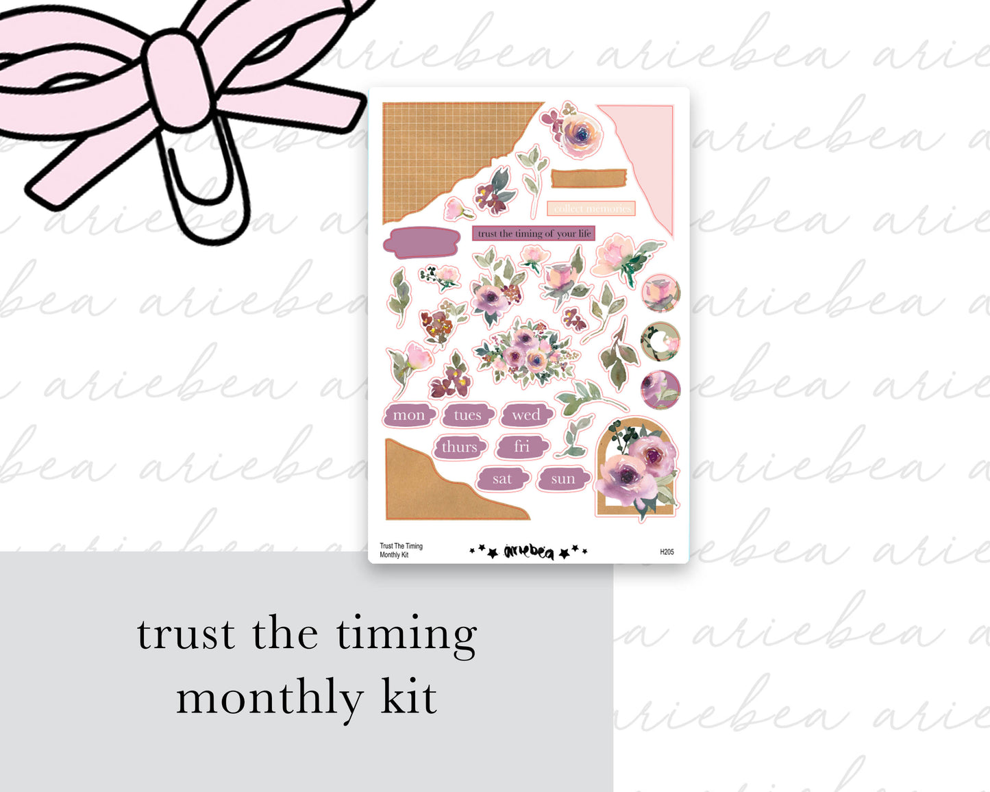 Trust The Timing Full Mini Kit (4 pages)