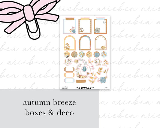 Autumn Breeze Boxes & Deco