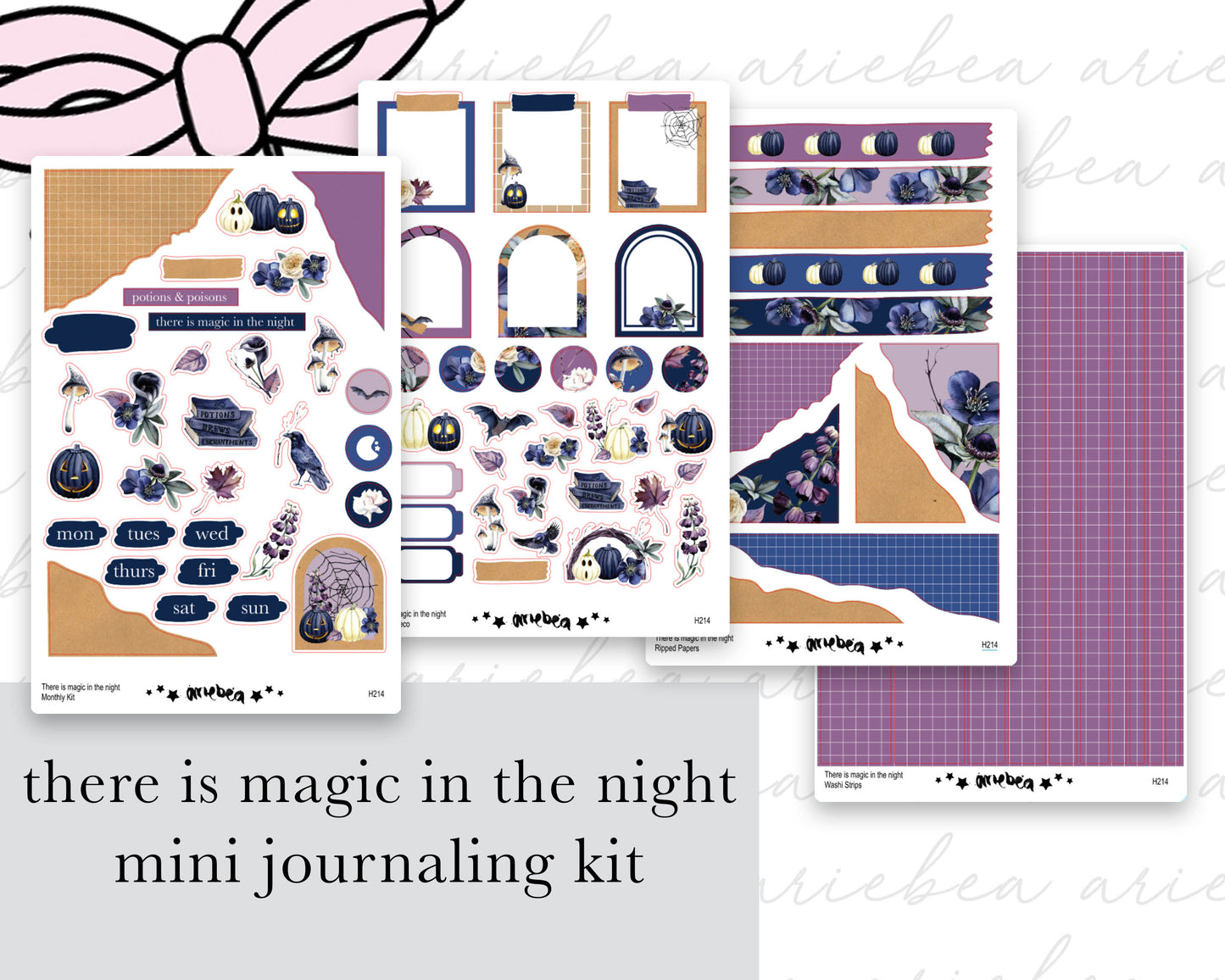 There is Magic in the Night Full Mini Kit (4 pages)