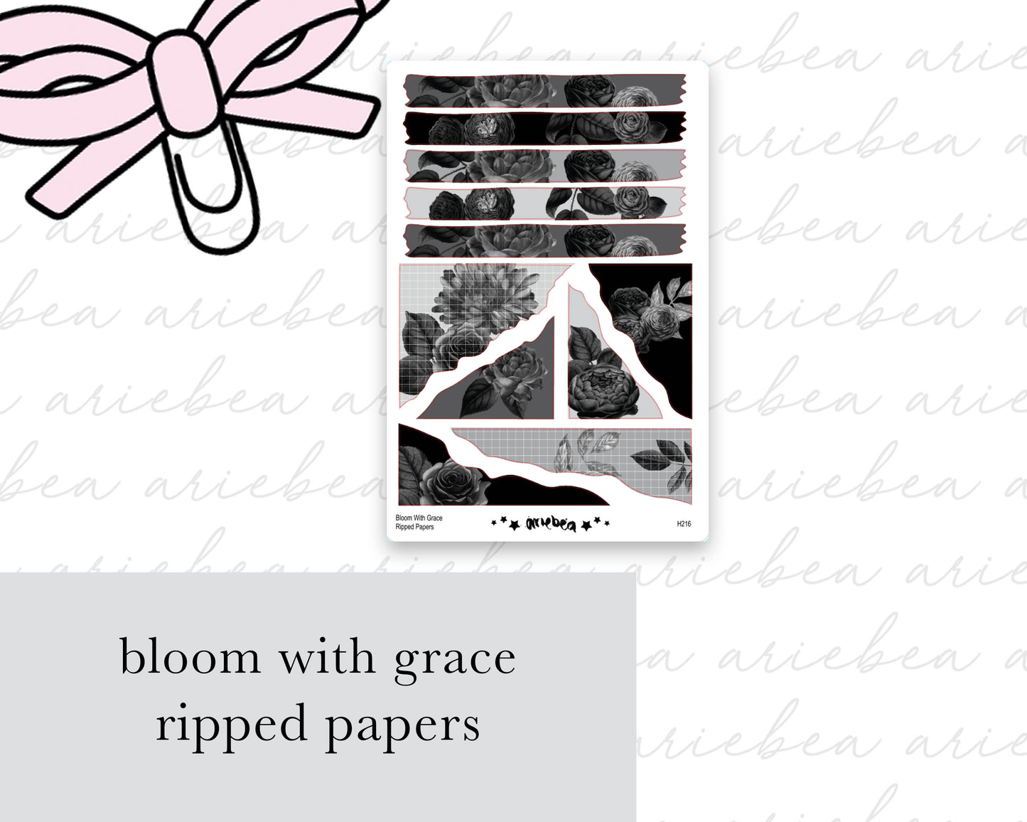 Bloom With Grace Full Mini Kit (4 pages)