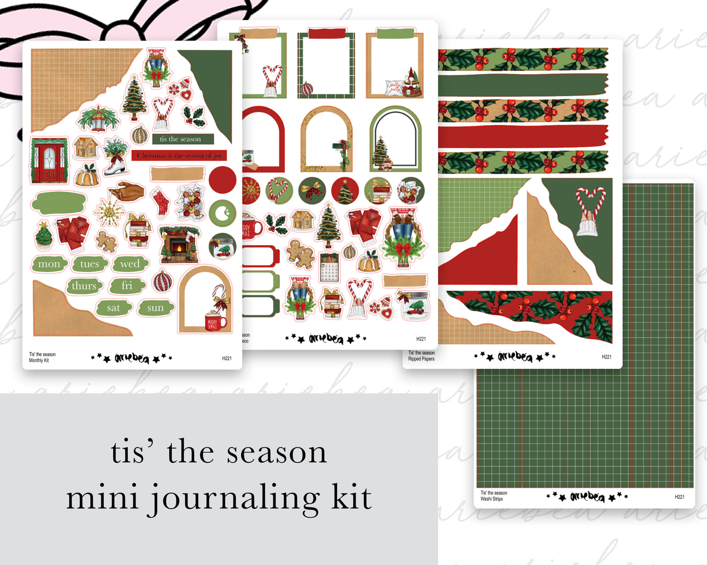 Tis' The Sesaon Full Mini Kit (4 pages)