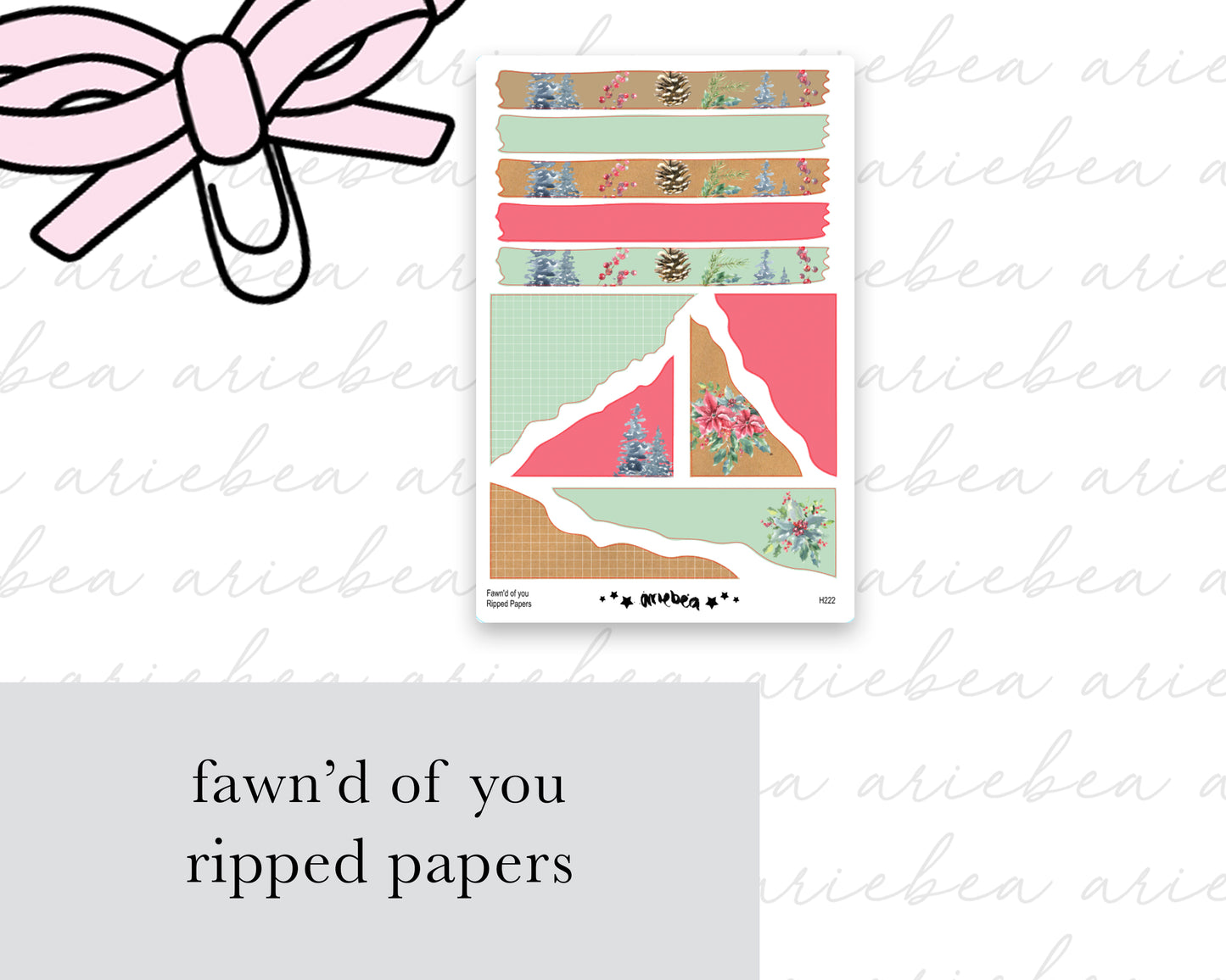 Fawn'd of You Full Mini Kit (4 pages)