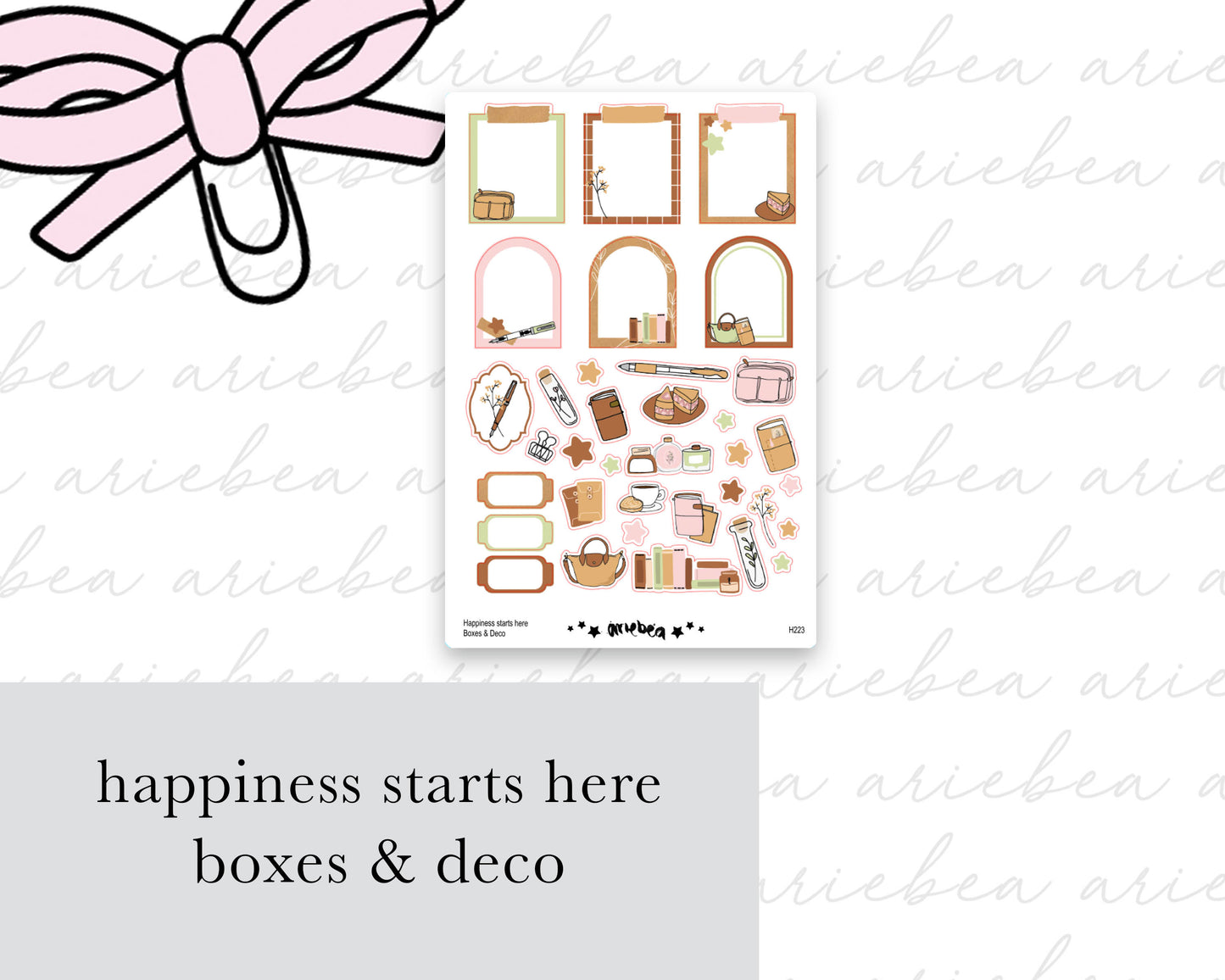 Happiness Starts Here Collection Full Kit