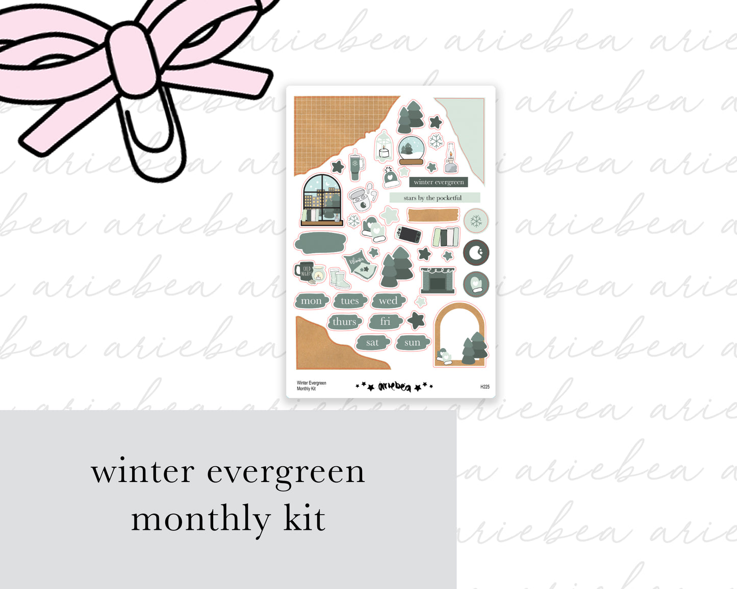 Winter Evergreen Collection Full Kit