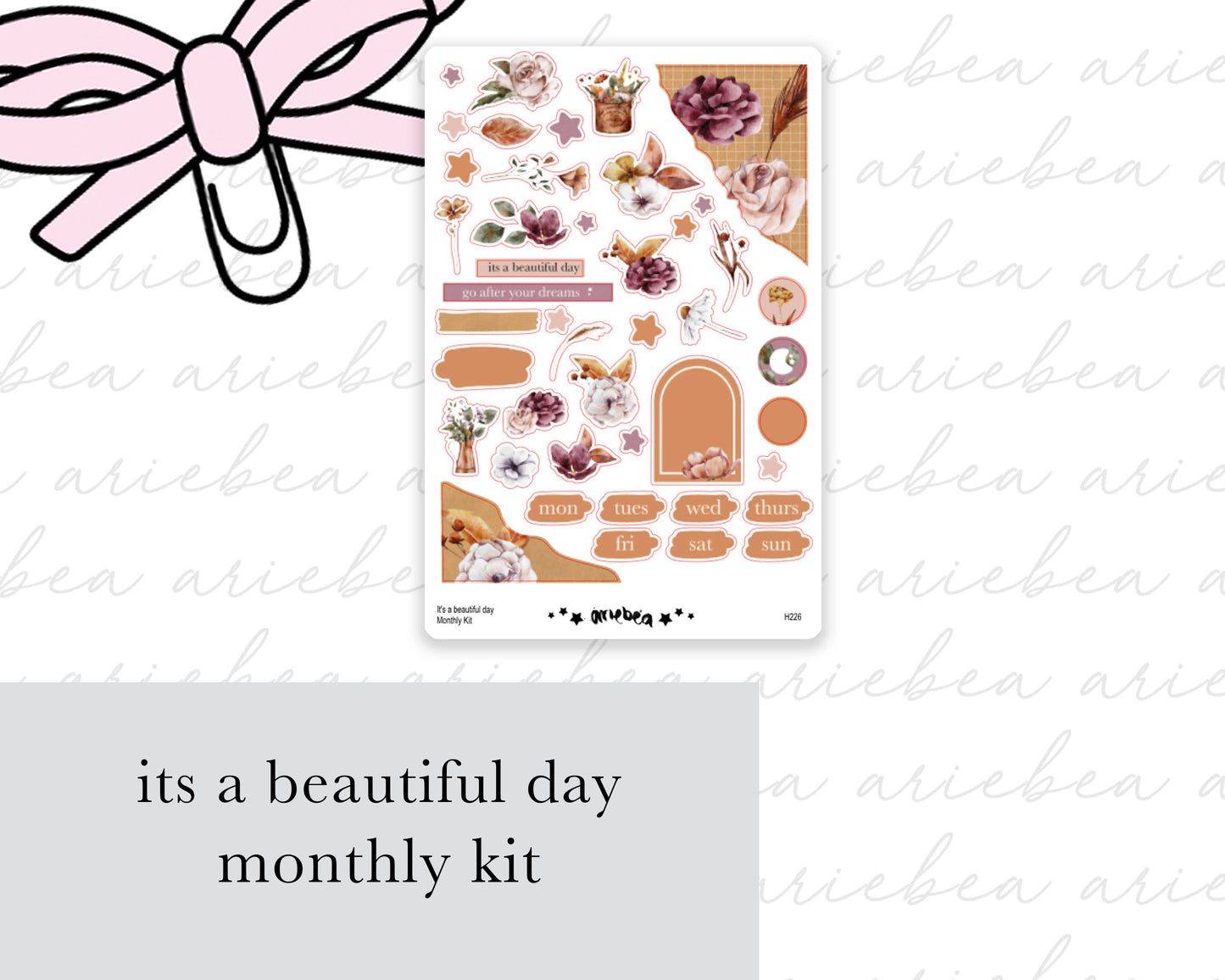 It's a Beautiful Day Monthly Kit