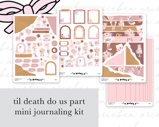 Til death do us part Full Mini Kit (4 pages)