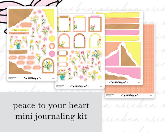 Peace to your heart Full Mini Kit (4 pages)