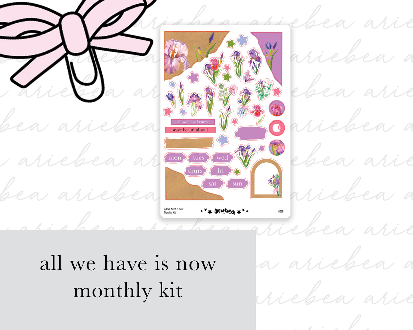 All we need is now Full Mini Kit (4 pages)