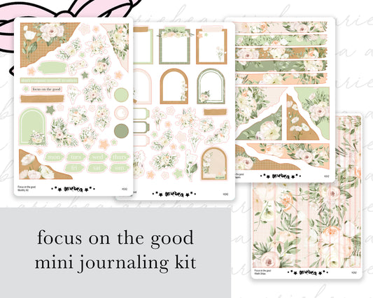 Focus On The Good Full Mini Kit (4 pages)