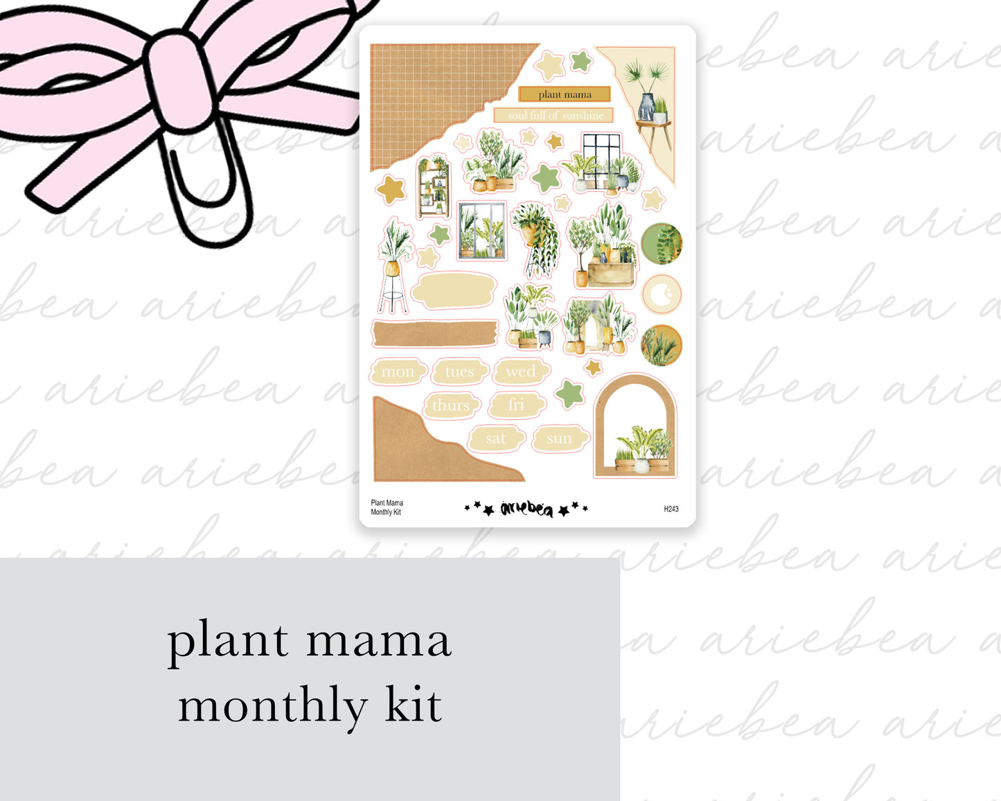 Plant Mama Full Mini Kit (4 pages)