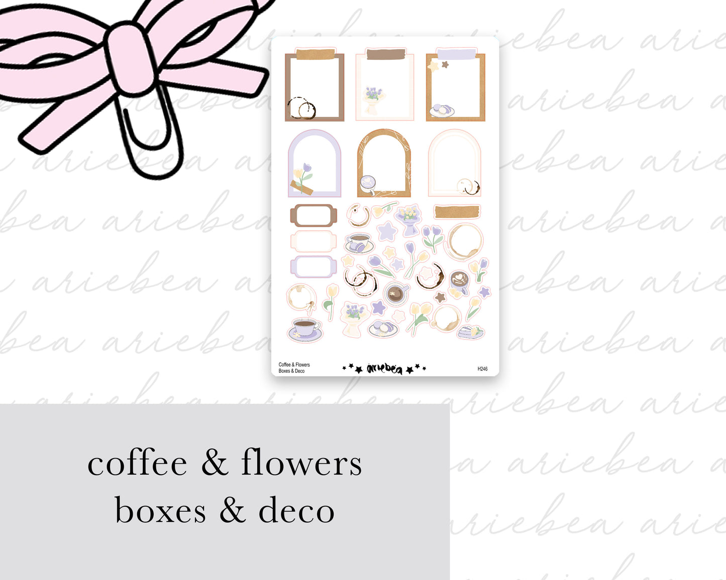 Coffee & Flowers Collection Full Kit