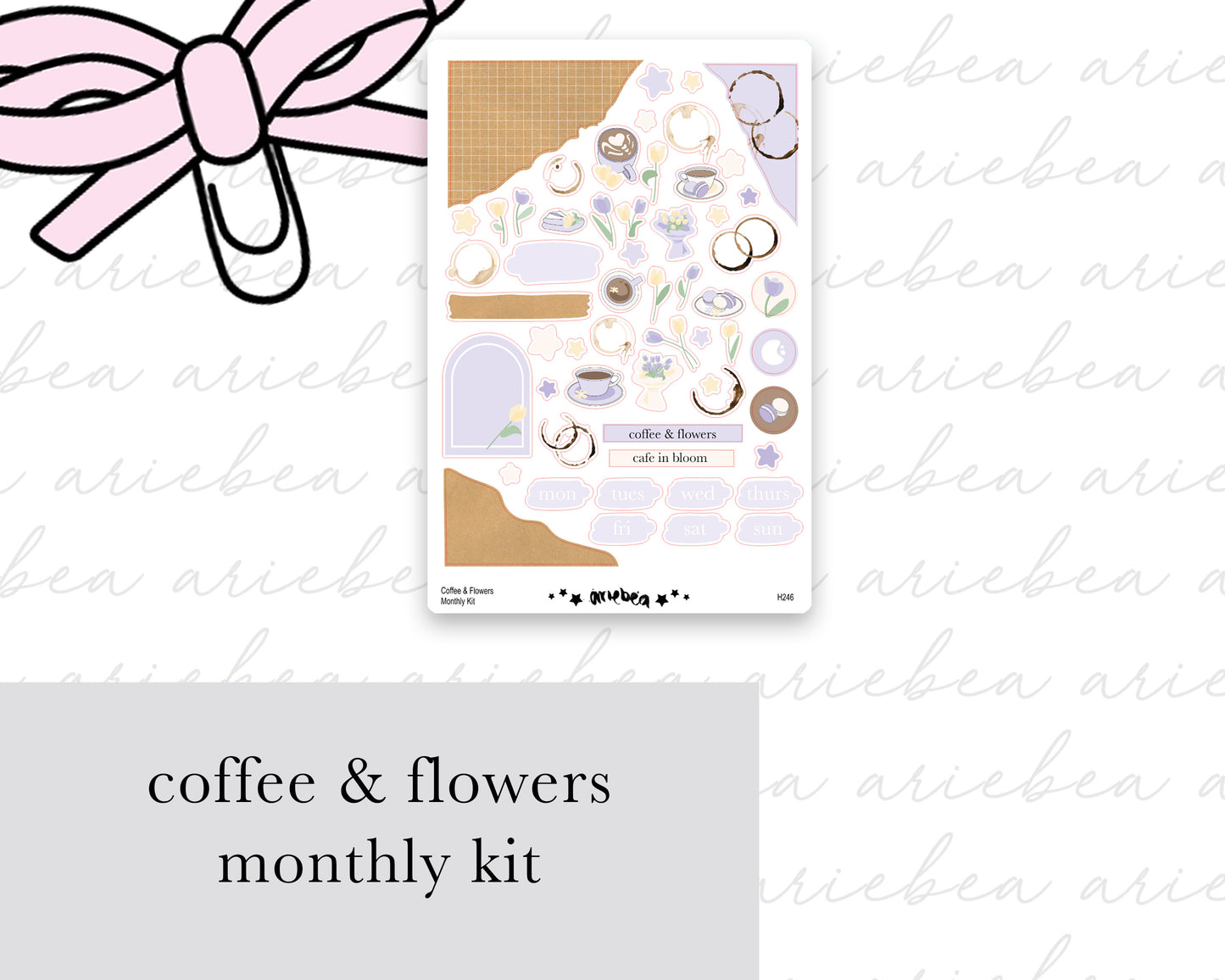 Coffee & Flowers Collection Full Kit