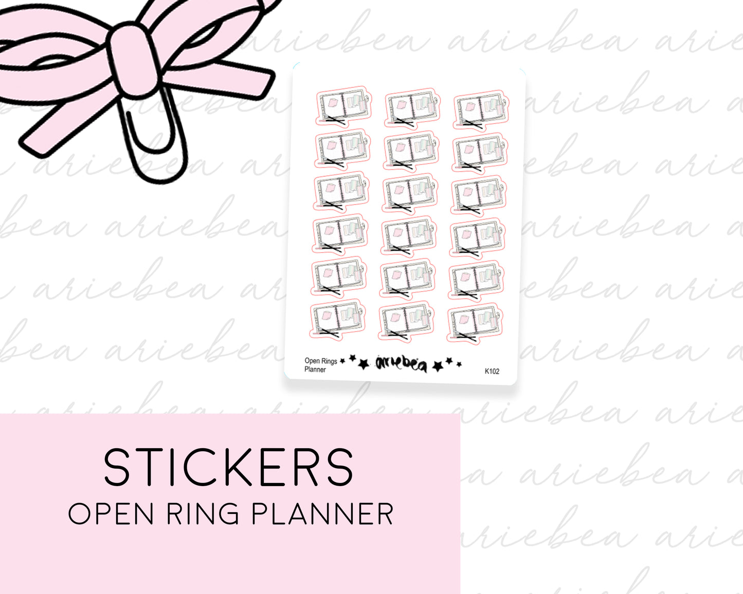 Planning time Ring Planner Doodle Planner Stickers