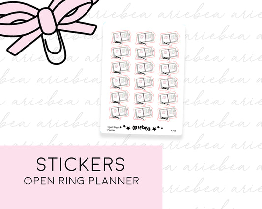 Planning time Ring Planner Doodle Planner Stickers