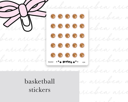 Basketball Planner Stickers