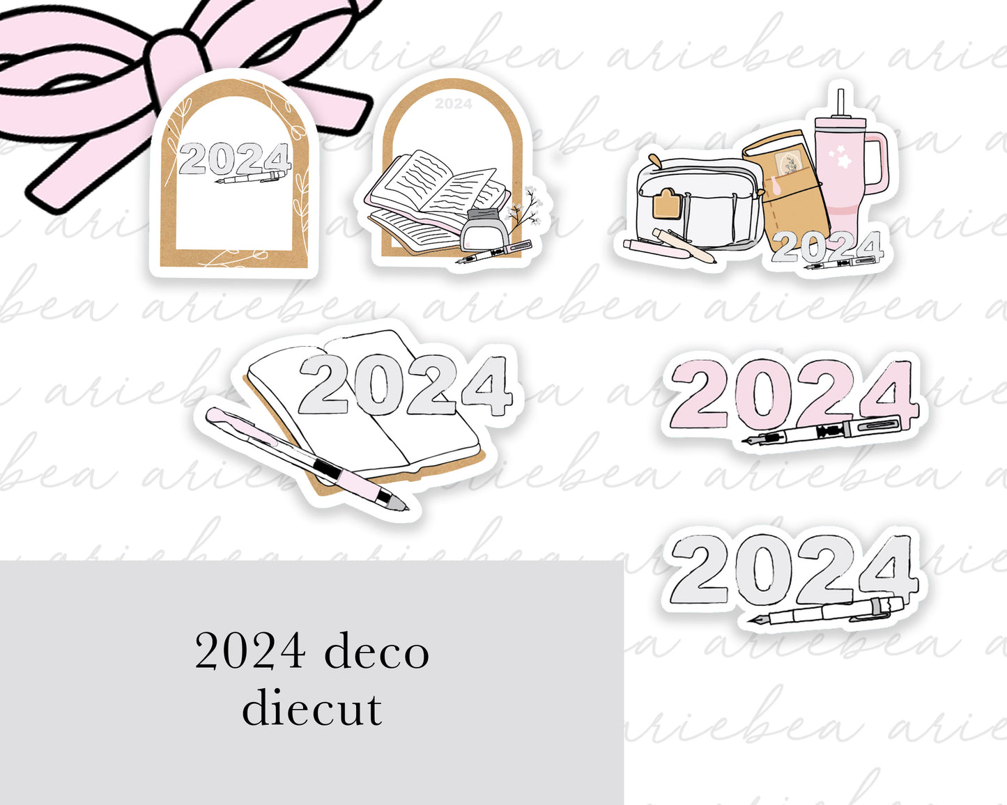 2024 Deco Pen Planner Sticker Diecuts