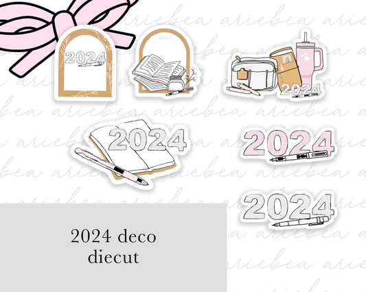 2024 Deco Pen Planner Sticker Diecuts