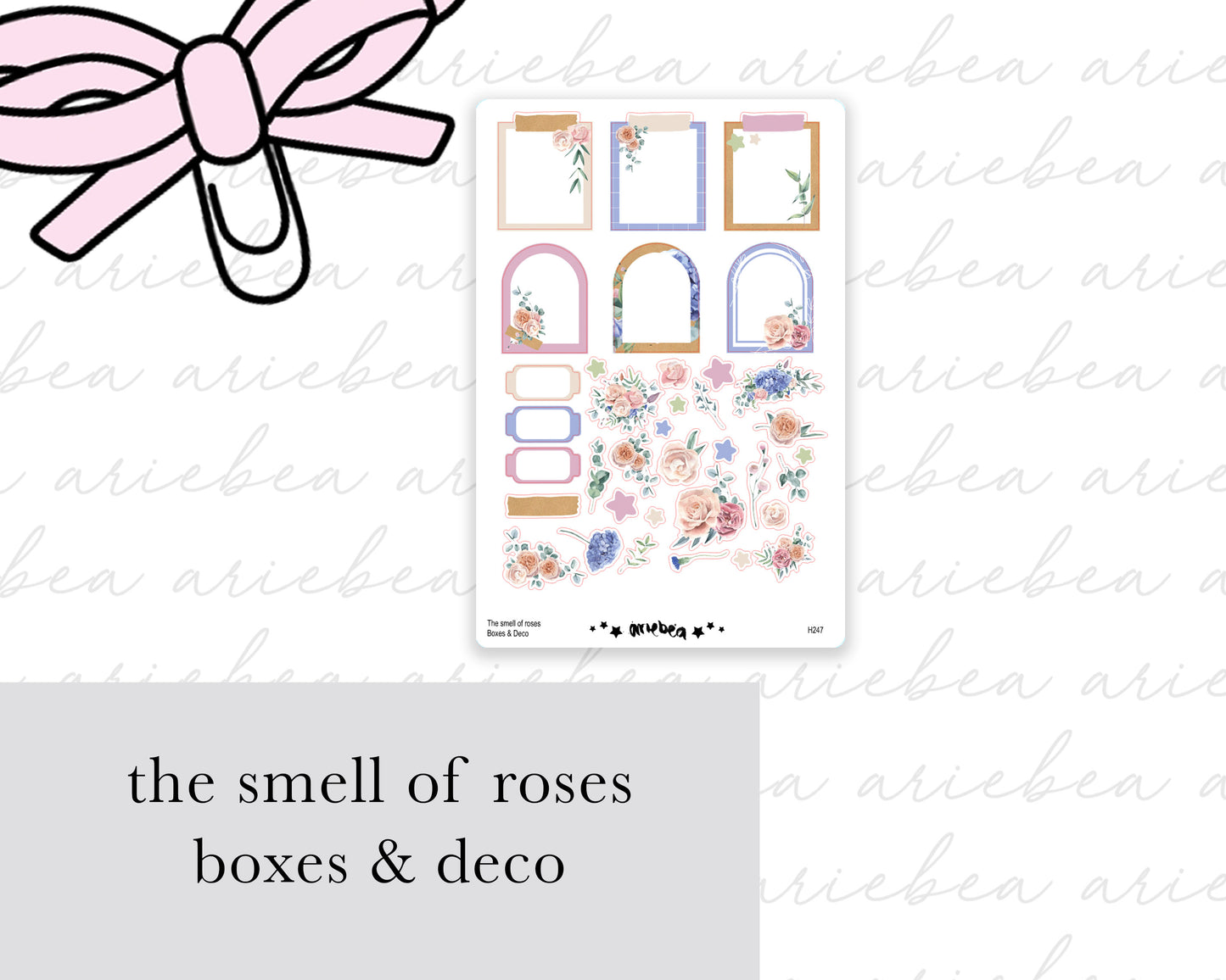 The Smell of Roses Boxes & Deco