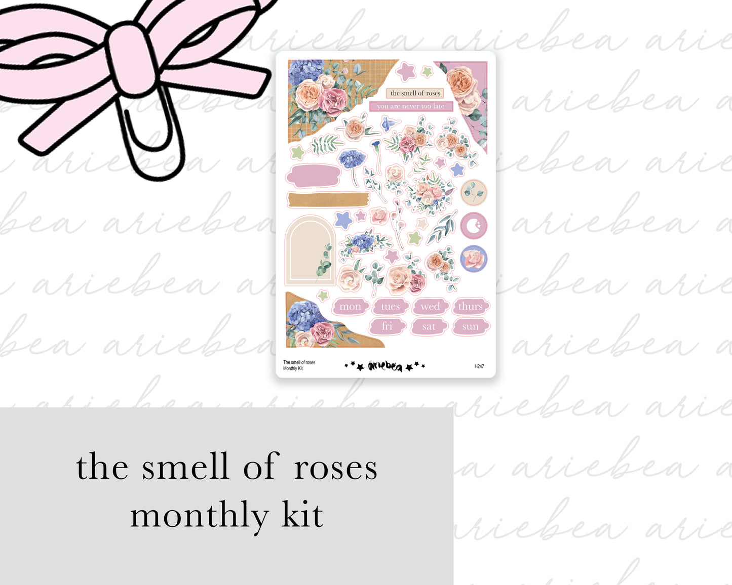 The Smell of Roses Full Mini Kit (4 pages)