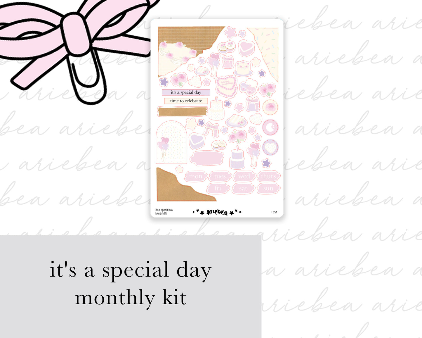 It's a Special Day Collection Monthly Kit