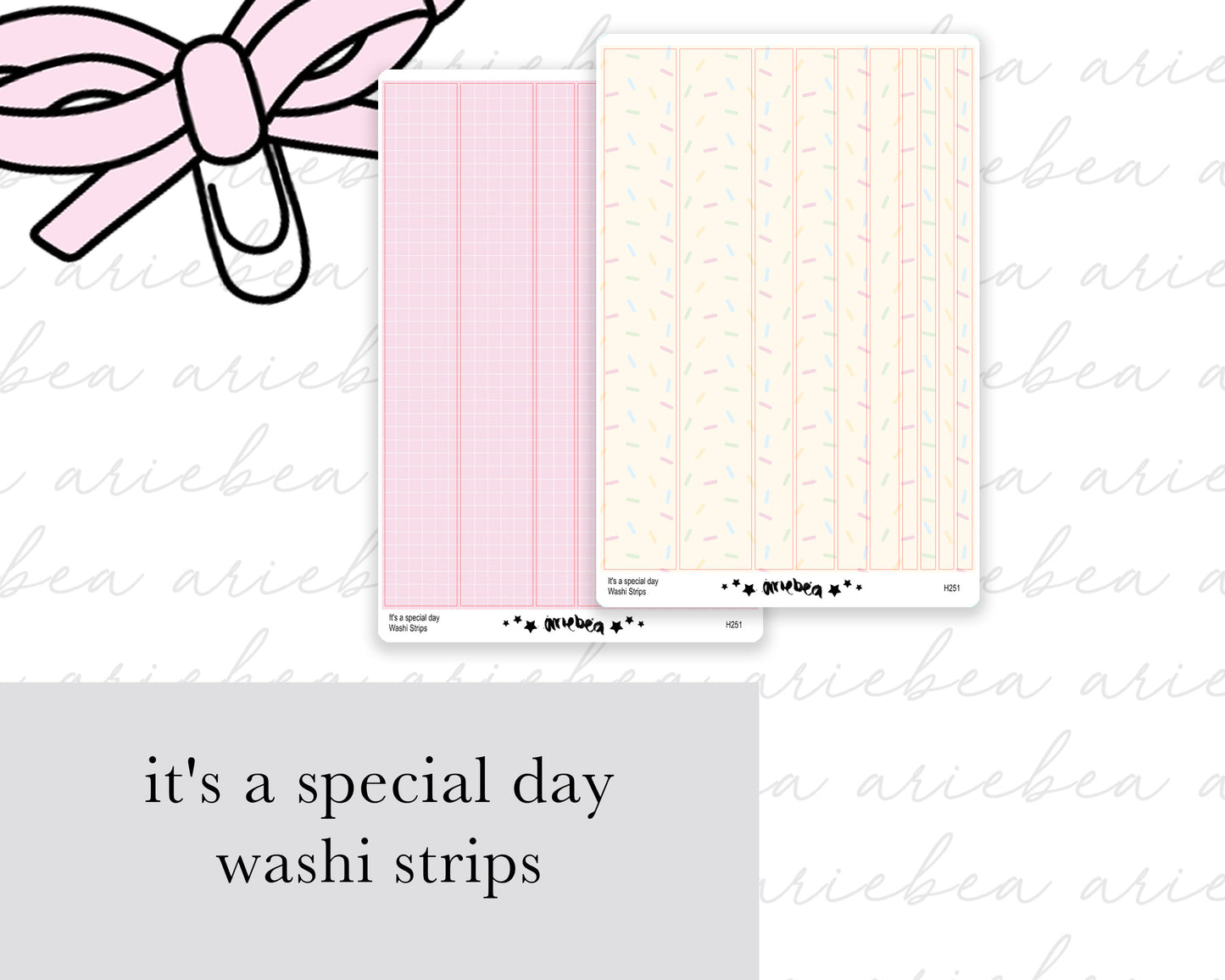 It's a Special Day Collection Washi Strips
