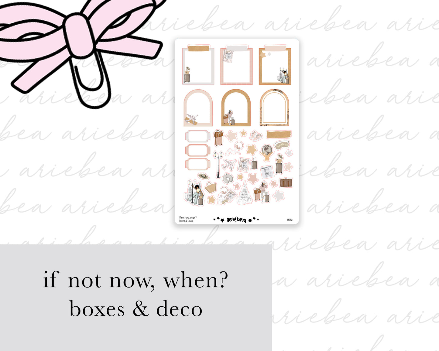 If Not Now, When? Boxes & Deco