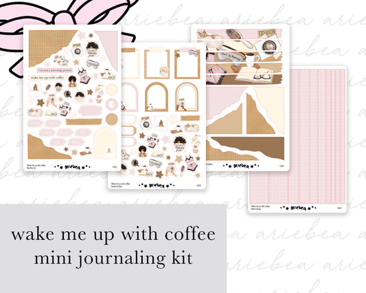 Wake Me Up For Coffee Full Mini Kit (4 pages)
