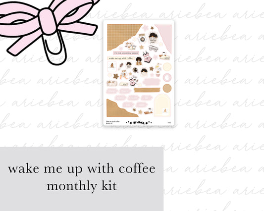 Wake Me Up For Coffee Monthly Kit